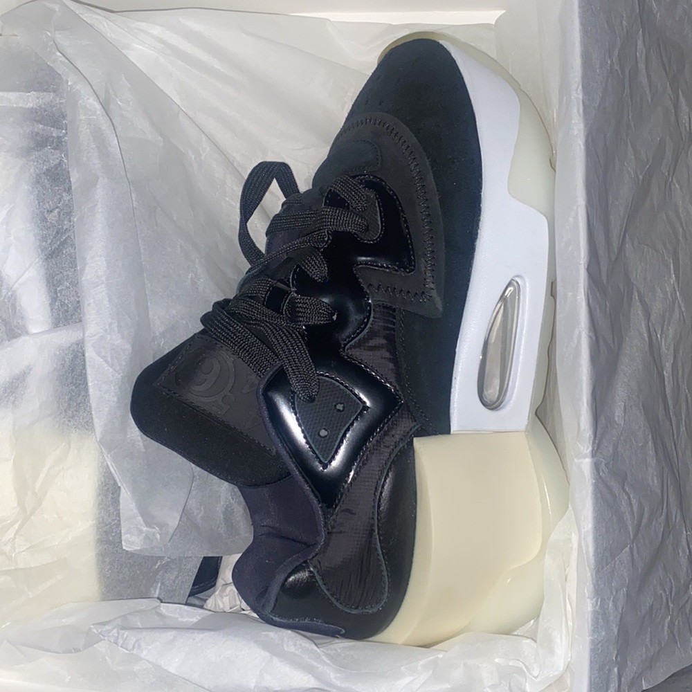 Maison Margiela MM6 Black Platform Sneaker